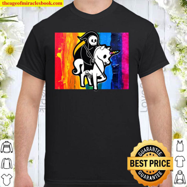 Death Riding Unicorn Shirt