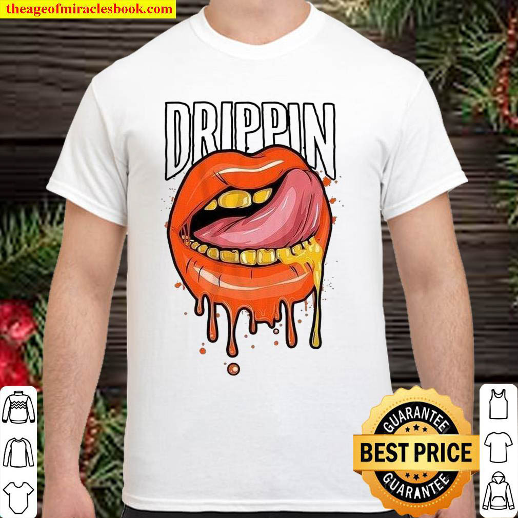 Official Drippin Match Jordan 1 Mid Turf Orange Shirt