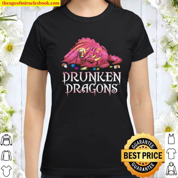 Drunken Dragons Classic Women T Shirt