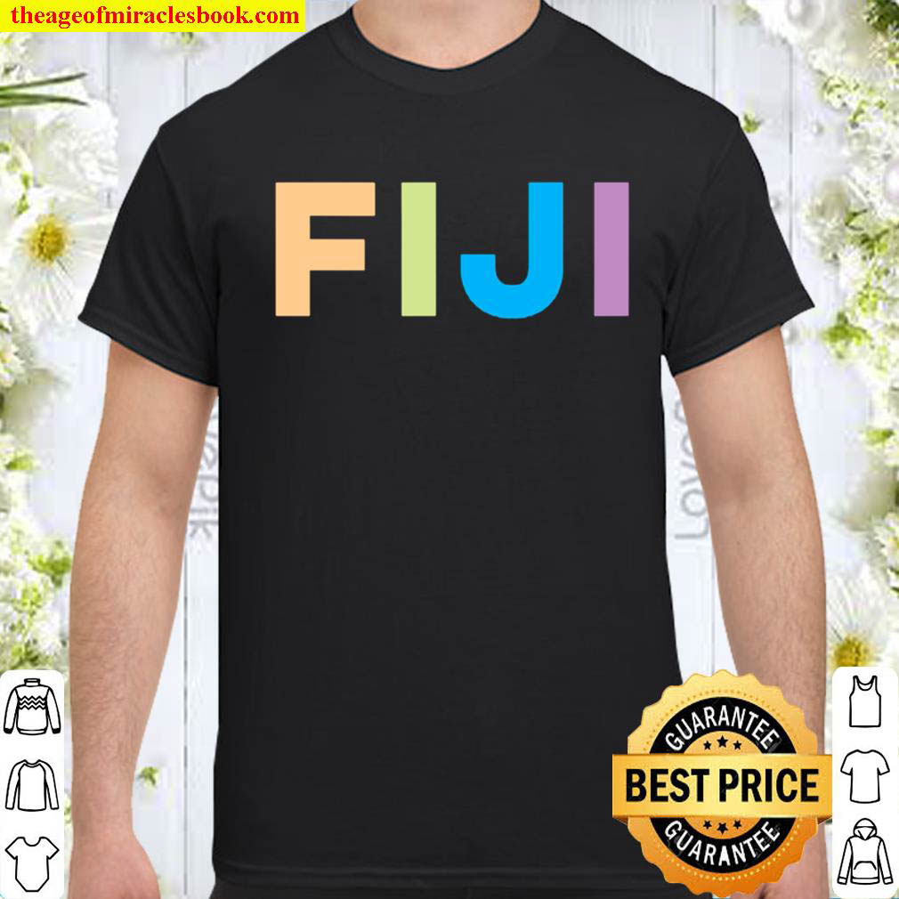 Fiji Colorful Vacation Gift Shirt
