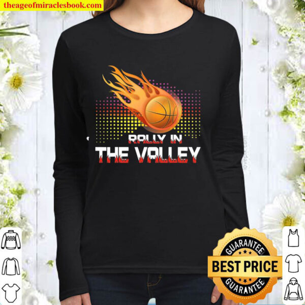 Finals Rally In The Valley Phoenix Flaming Basketball Women Long Sleeved