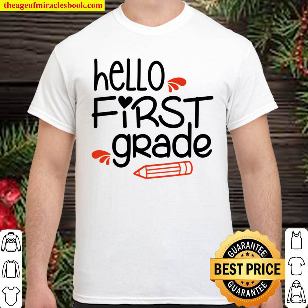 [Best Sellers] – First Grade Shirt, Back To School Shirt