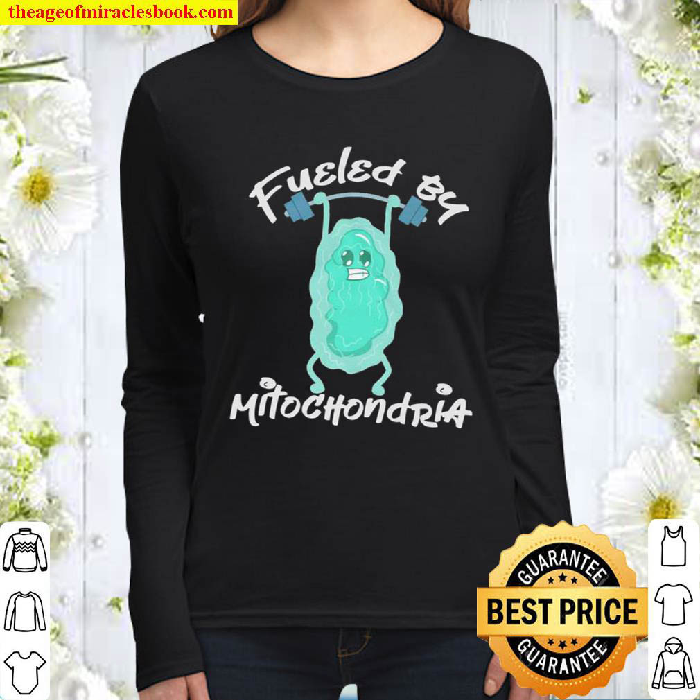 Fueled By Mitochondria Gym Women Long Sleeved
