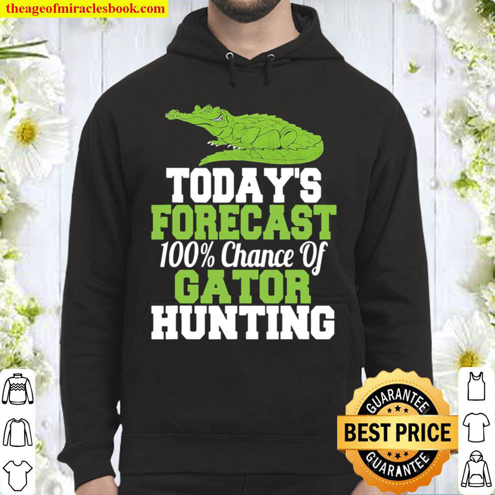 [Best Sellers] Gator Hunting Weather Forecast For Alligator Hunters Shirt