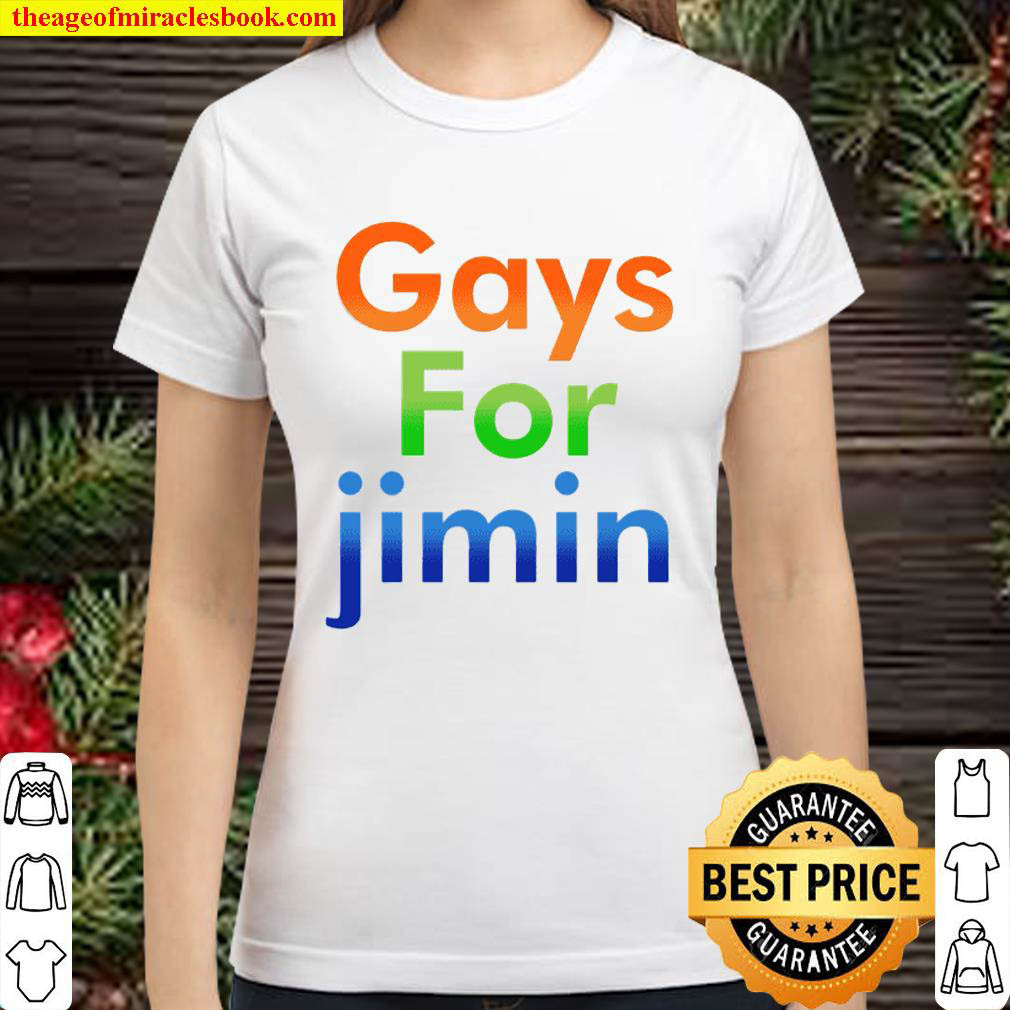 Gays For Jimin Classic Women T Shirt