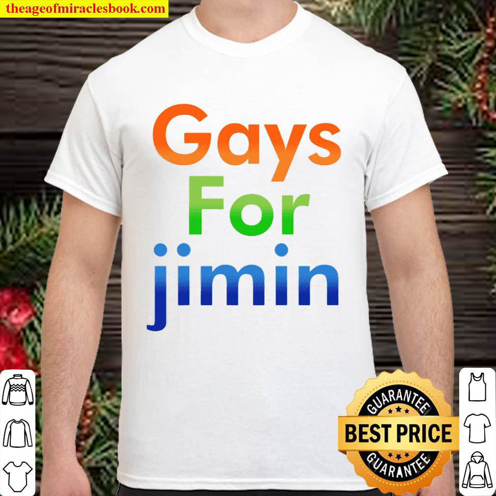 Official Gays For Jimin Shirt
