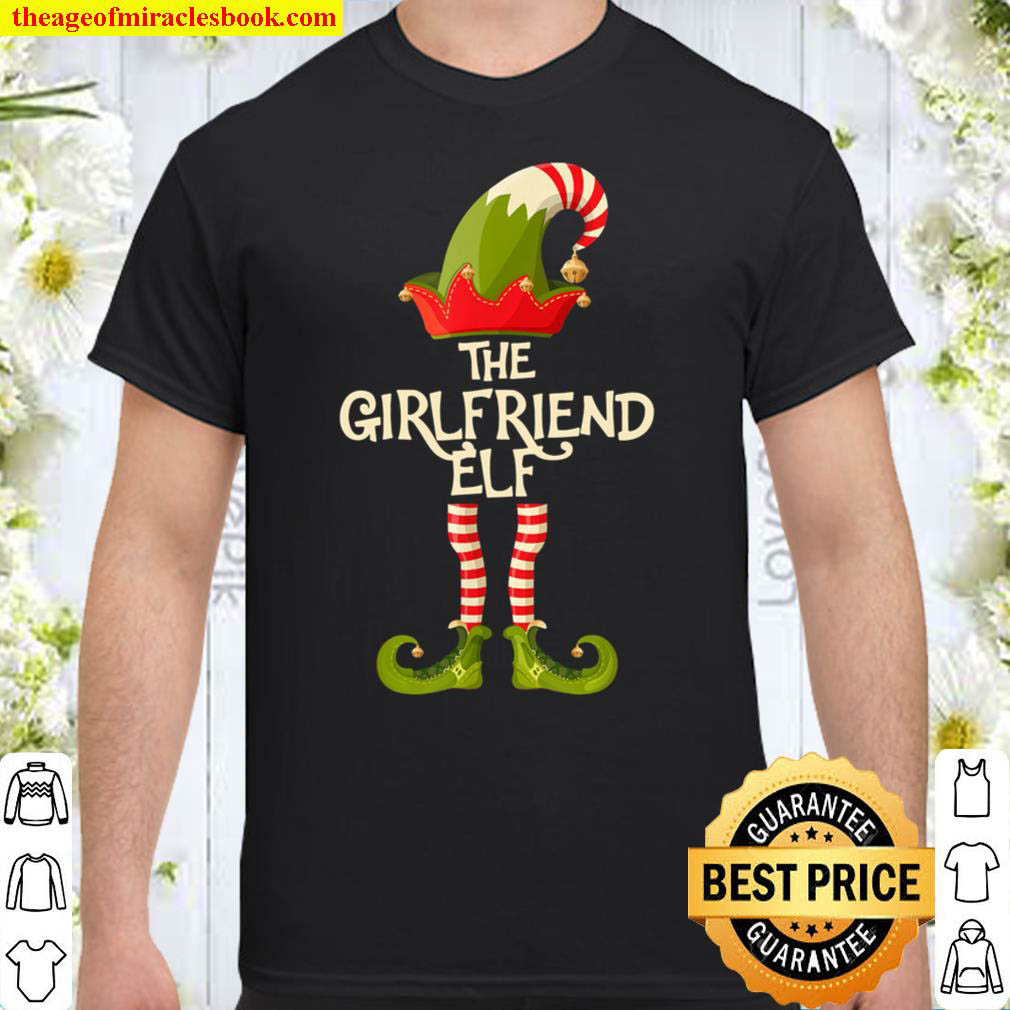 [Best Sellers] – Girlfriend Elf Group Family Elves Christmas Pajama Matching T-Shirt