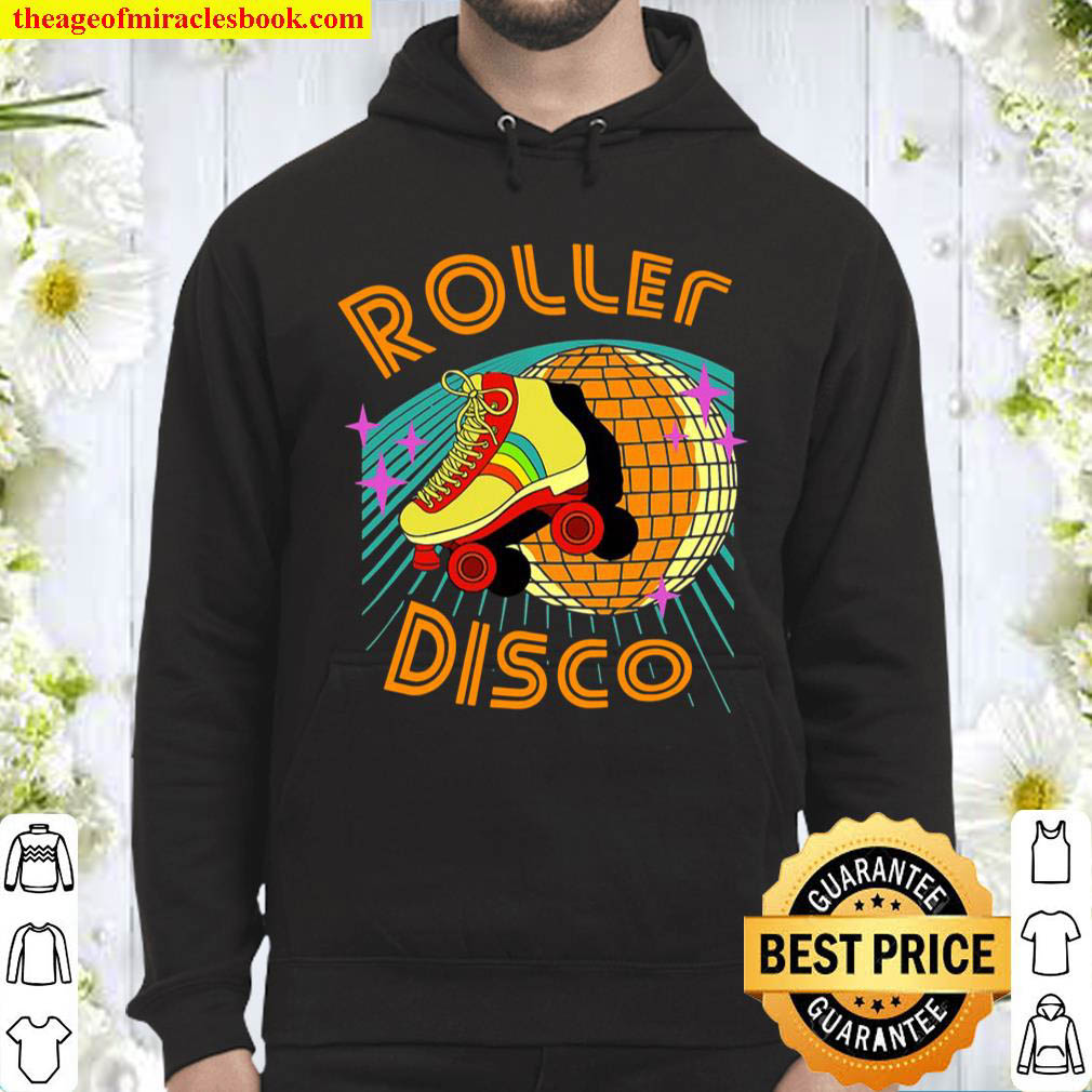 Girls Roller Skating Gift Roller Disco Hoodie