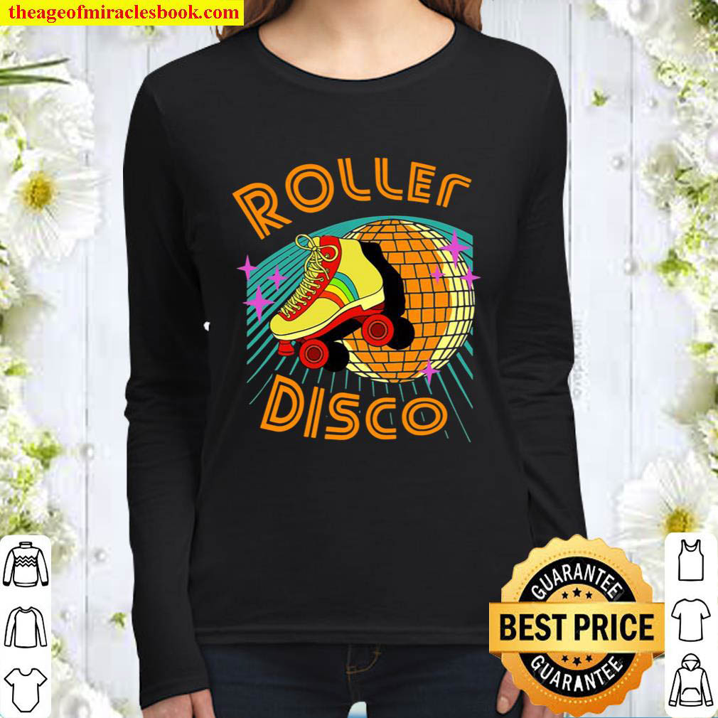 Girls Roller Skating Gift Roller Disco Women Long Sleeved