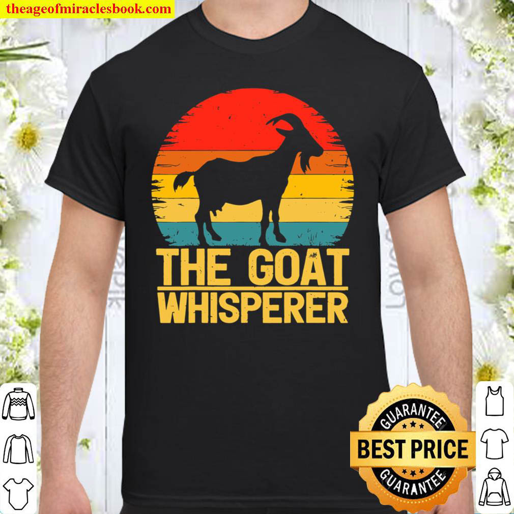Goat Lover Farmer Vintage Retro The Goat Whisperer Premium Shirt