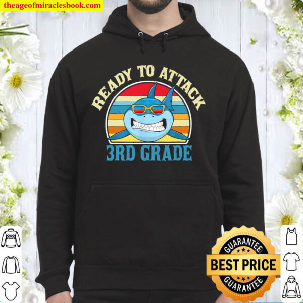 Goodbye 2nd Grade Graduation Ready To Attack 3rd Grade Hoodie
