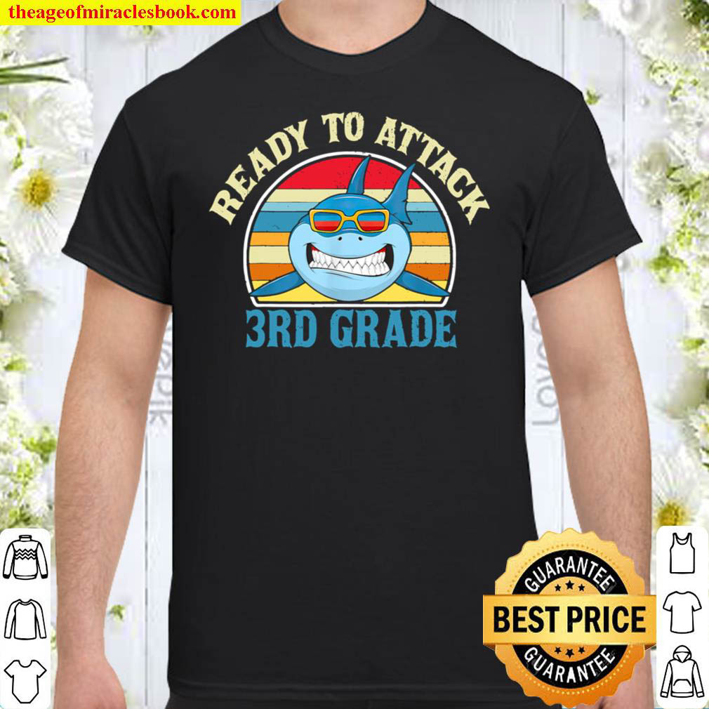 [Best Sellers] – Goodbye 2nd Grade Graduation Ready To Attack 3rd Grade Shirt