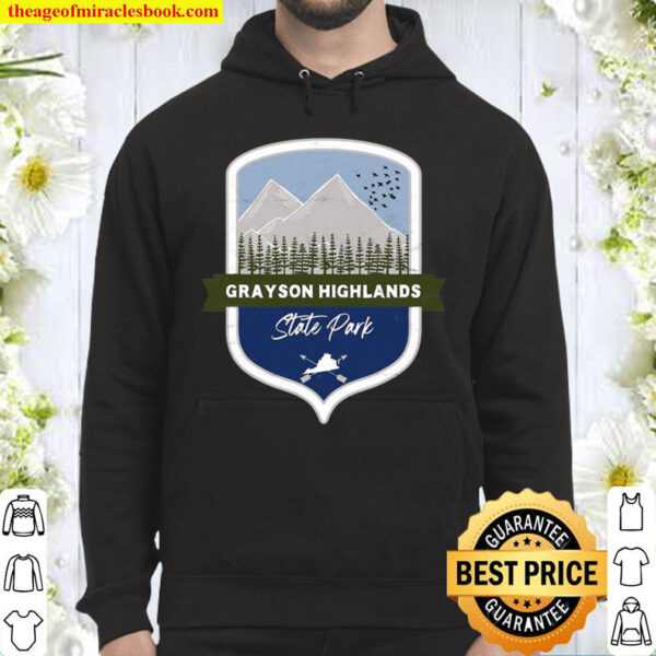 Grayson Highlands State Park Virginia Va Forest Outdoors Hoodie