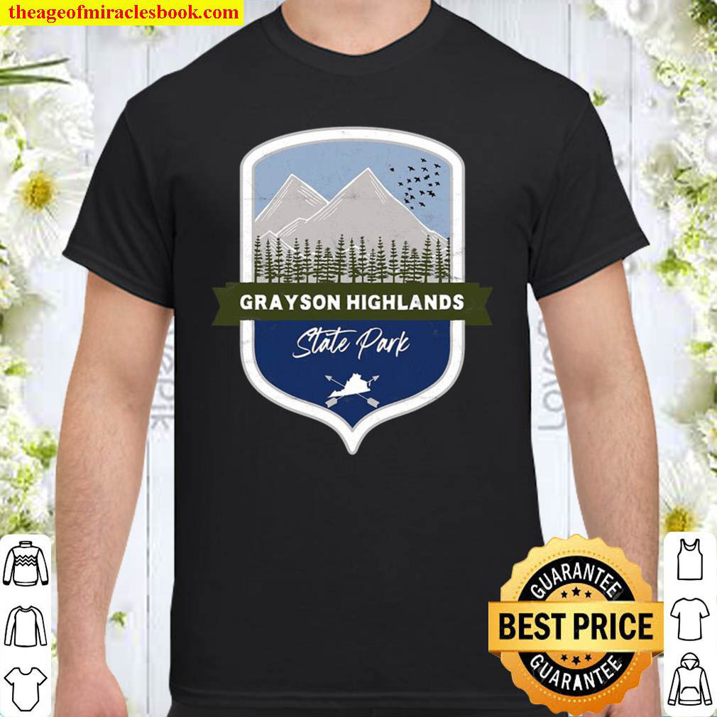 [Best Sellers] – Grayson Highlands State Park Virginia Va Forest Outdoors Shirt