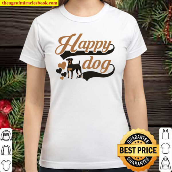 Happy Dog Classic Women T Shirt