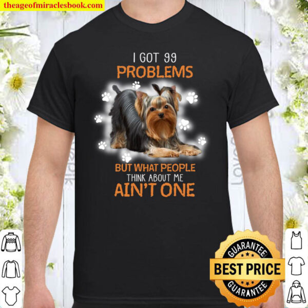 I Got 99 Problems But What People Think About Me Ain t One Shirt