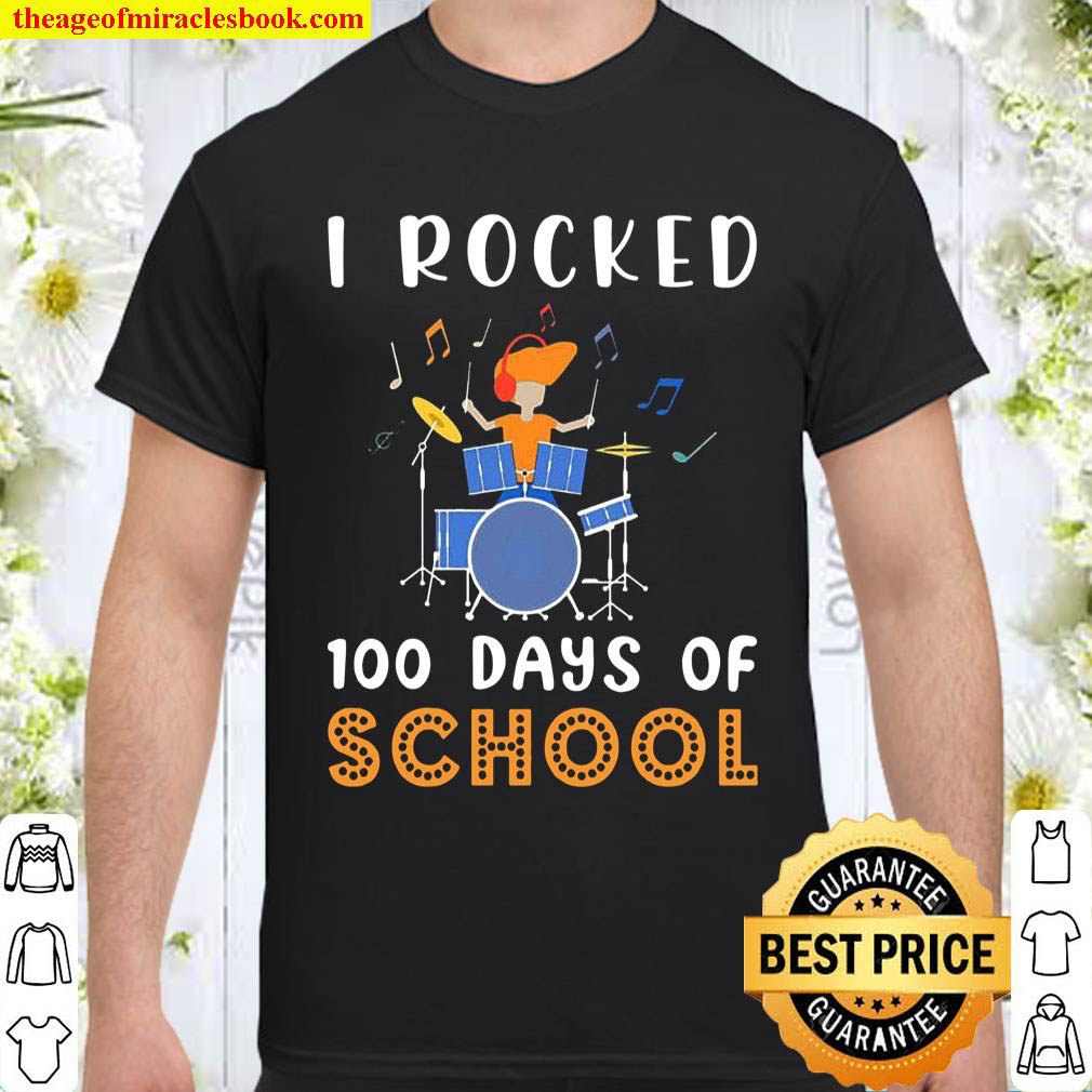 Official I Rocked 100 Days Of School Shirt