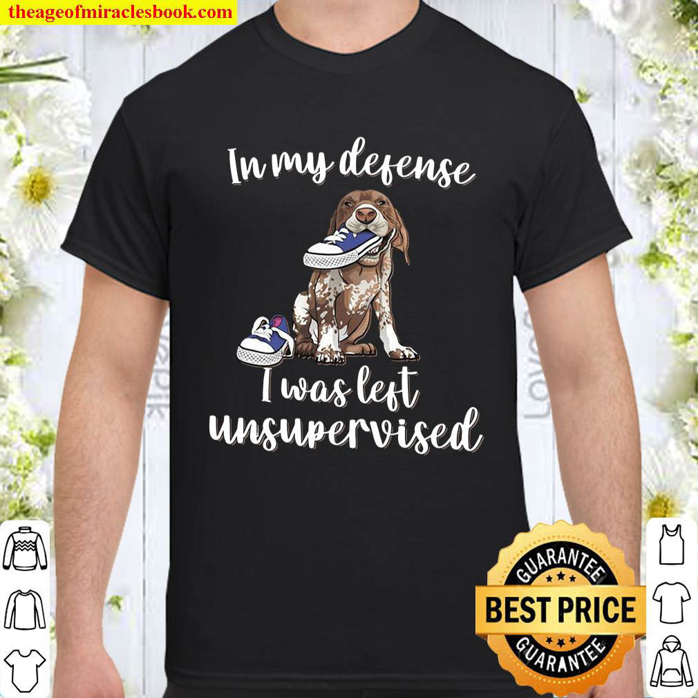 Official In My Defense I Was Left Unsupervised Shirt