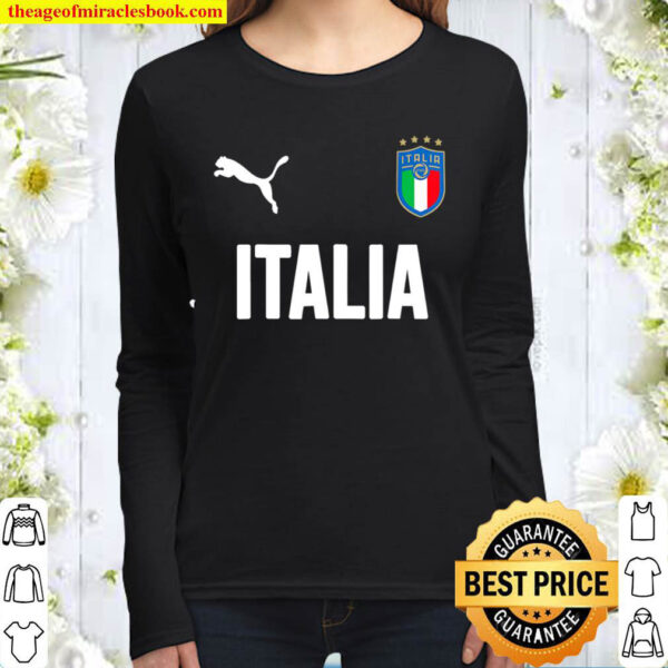 Italy Jersey Soccer 2020 2021 Italian Italia Football Women Long Sleeved