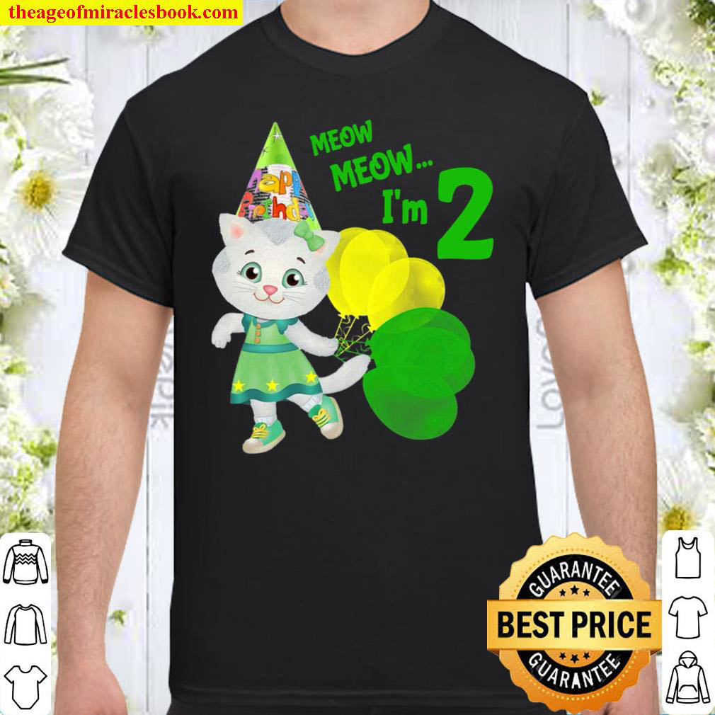 [Sale Off] – Katerina Kitty Cat 2 Yrs Old Kid Birthday Shirt