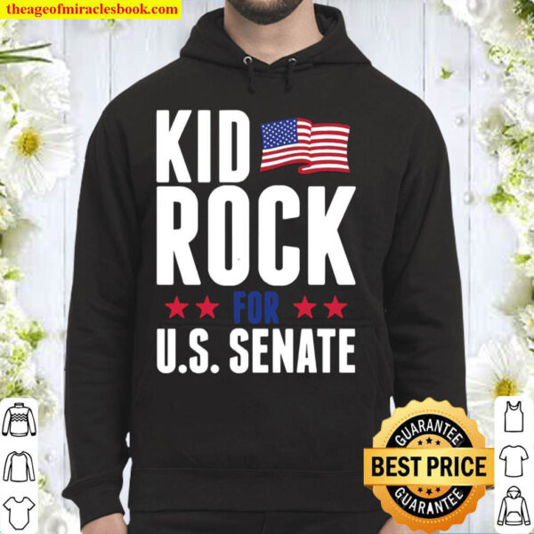 Kid Rock for US Senate 2018 In Rock We Trust Hoodie