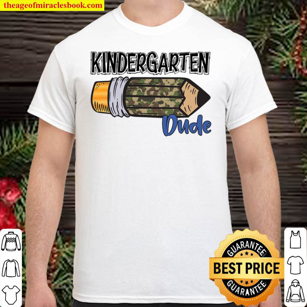 Kids Kindergarten Dude Shirt