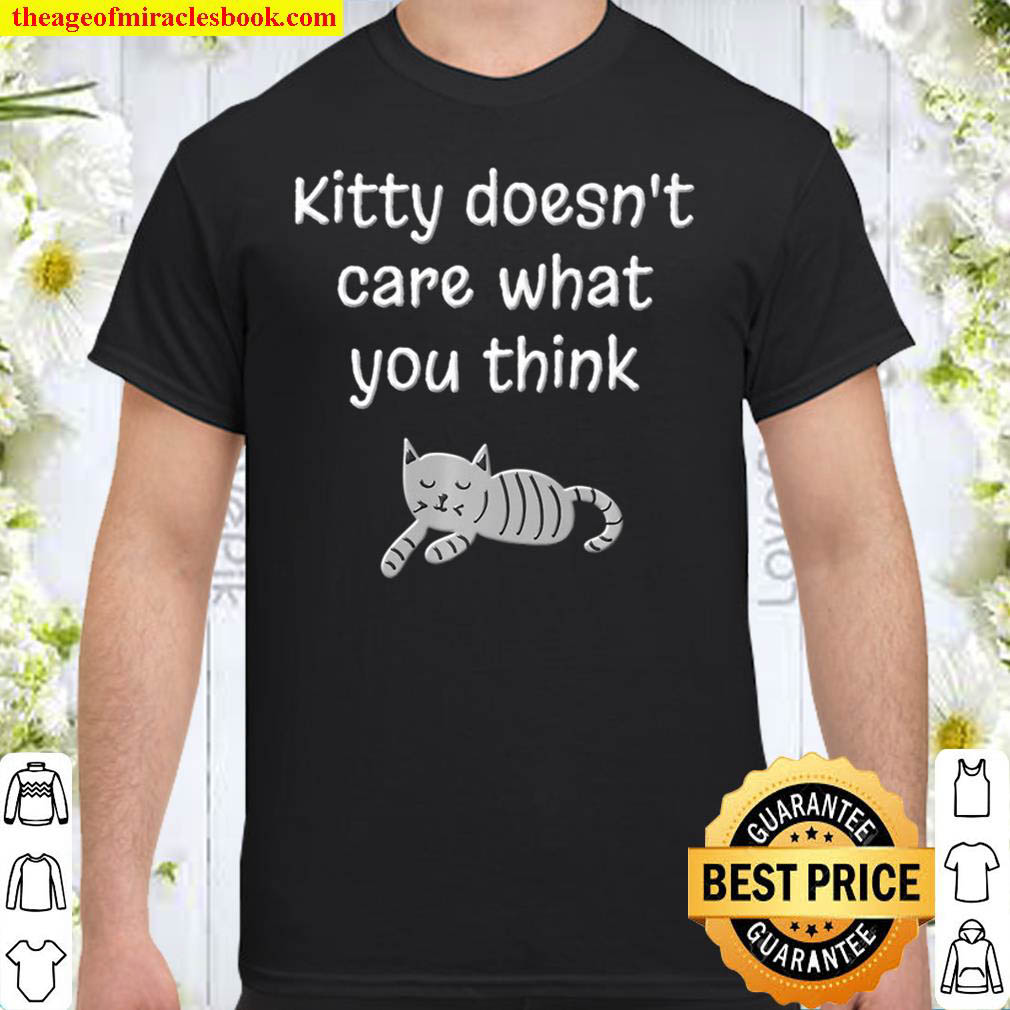 Official Kitty Sayings Shirts Women Spoiled Cat Kitty Stuff Shirt