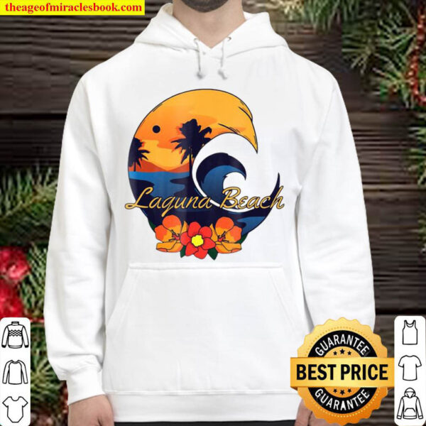 Laguna Beach Surf Tee Shirt Travel Souvenir Hoodie