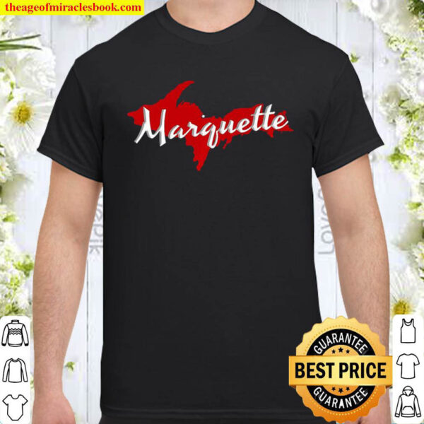 Marquette Michigan Up Upper Peninsula Graphic Yoopers Premium Shirt
