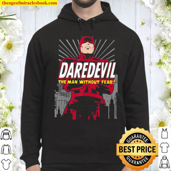 Marvel Daredevil The Man Without Fear Arms Crossed Portrait Hoodie
