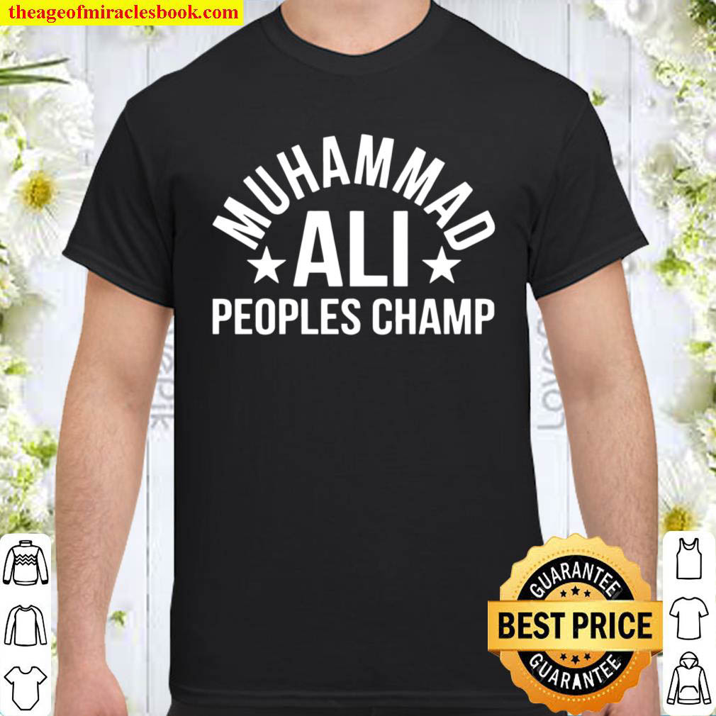 [Best Sellers] – Men’s Muhammad Ali People Champ Shirt