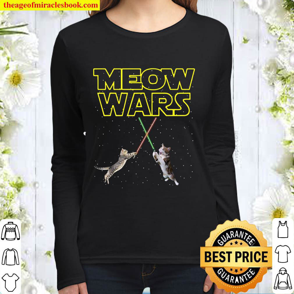 Meow Wars Women Long Sleeved