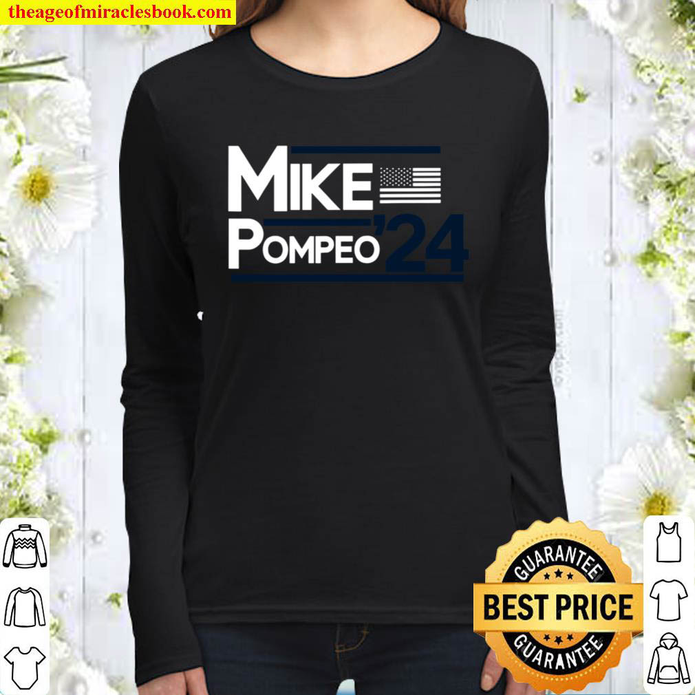 Mike Pompeo 2024 Women Long Sleeved