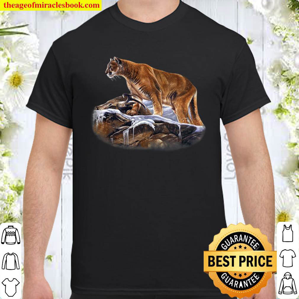 Official Mountain Lion Cougar Puma Wildcat Panther shirt