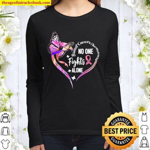 No One Fights Alone Women Long Sleeved