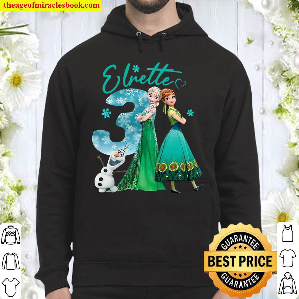 Personalized Name And Age Perfect For Frozen Movie Lovers Out There Hoodie