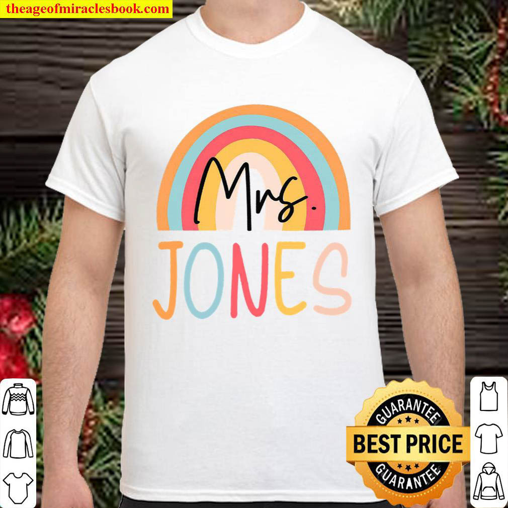 Personalized Name On Rainbow Shirt