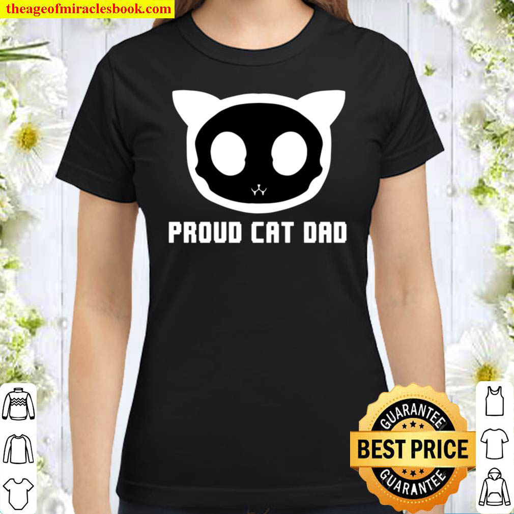 Proud cat dad Classic Women T Shirt