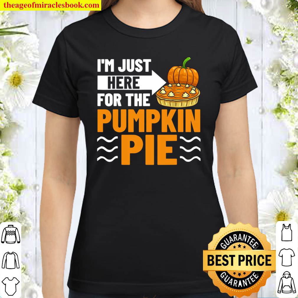 Pumpkin Pie Spice Vegan Thanksgiving Classic Women T Shirt