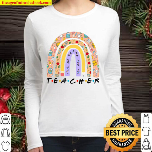 Rainbow Teacher Women Long Sleeved