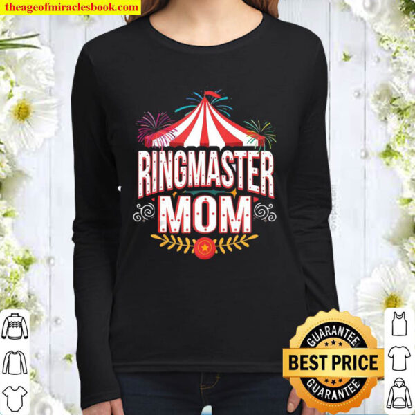 Ringmaster Mom Circus Carnival Women Long Sleeved