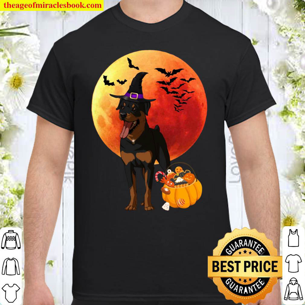 Rottweiler halloween dog halloween pumpkin Rottweiler lovers Shirt