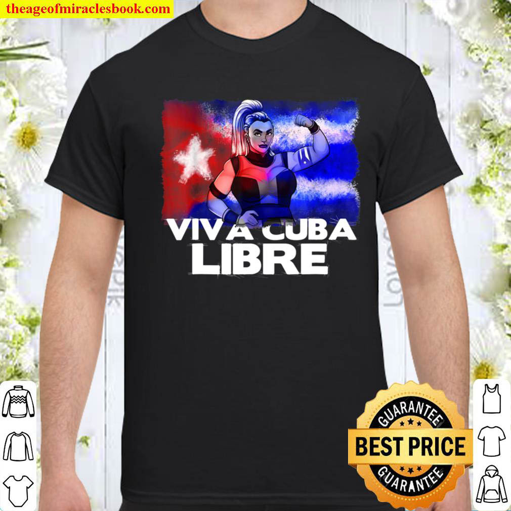 Official SOS CUBA VIVA CUBA LIBRE T-Shirt