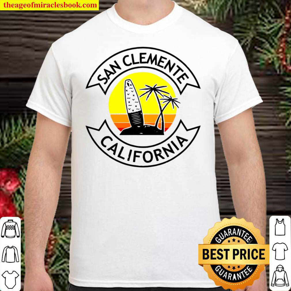 Official San Clemente California Surf Shirt