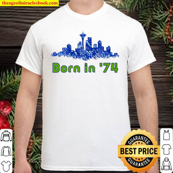 [Sale Off] – Seattle Sounders City Born In 74 T-shirt