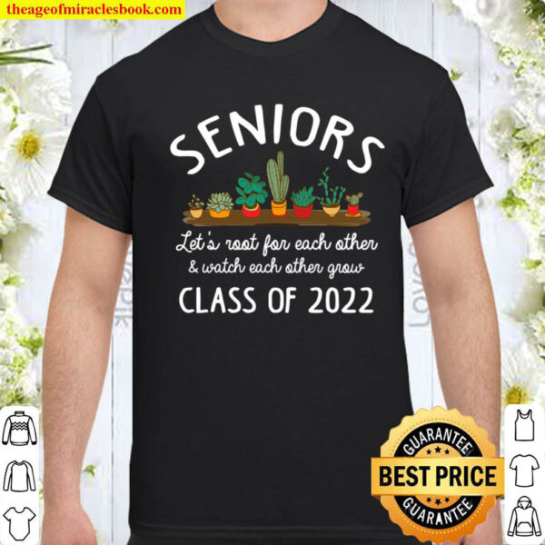Seniors Class of 2022 Apparel Shirt