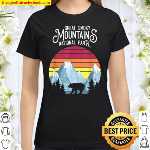 Smoky Mountains Travel Guide Fan Smoky Mountains Classic Women T Shirt