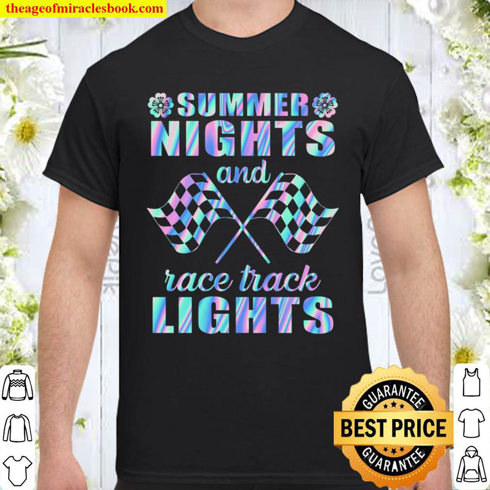 Official Summer Nights And Race Track Lights Shirt