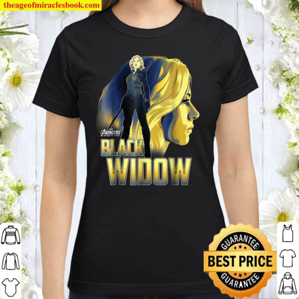 Unisex Black Widow Crewneck Black Widow Classic Women T Shirt