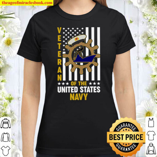 Veteran Of The United States NaVy Classic Women T Shirt